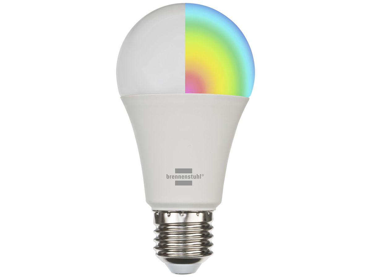 LED-Lampe Brennenstuhl Connect E27 8.7W 860lm 3000…6500K Ø57×115mm opal 360°