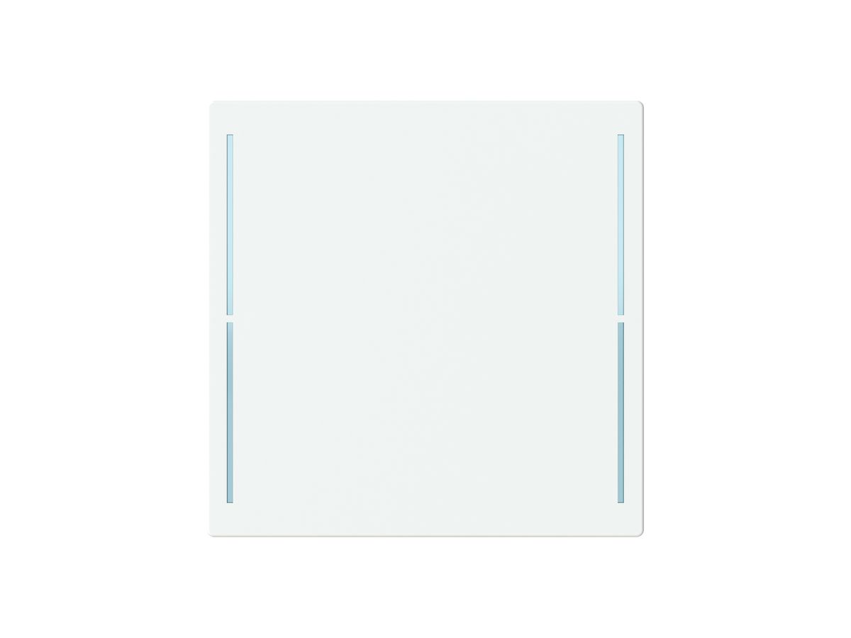 Tasterabdeckung ABB SIDUS touch 1-fach weiss