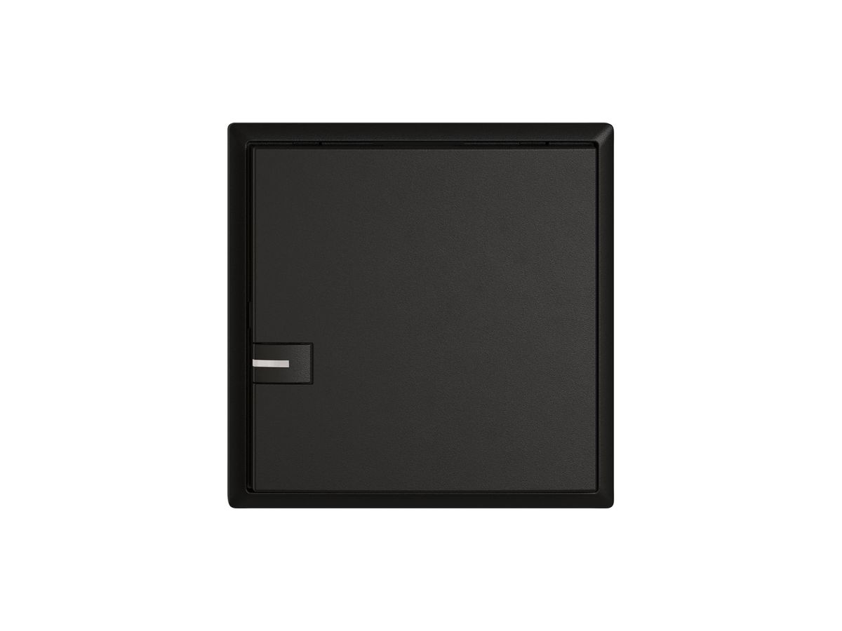 KNX-Taster RGB EDIZIO.liv SNAPFIX® Temperaturfüh.RGB-LED 1×T 1-Tbed.sz