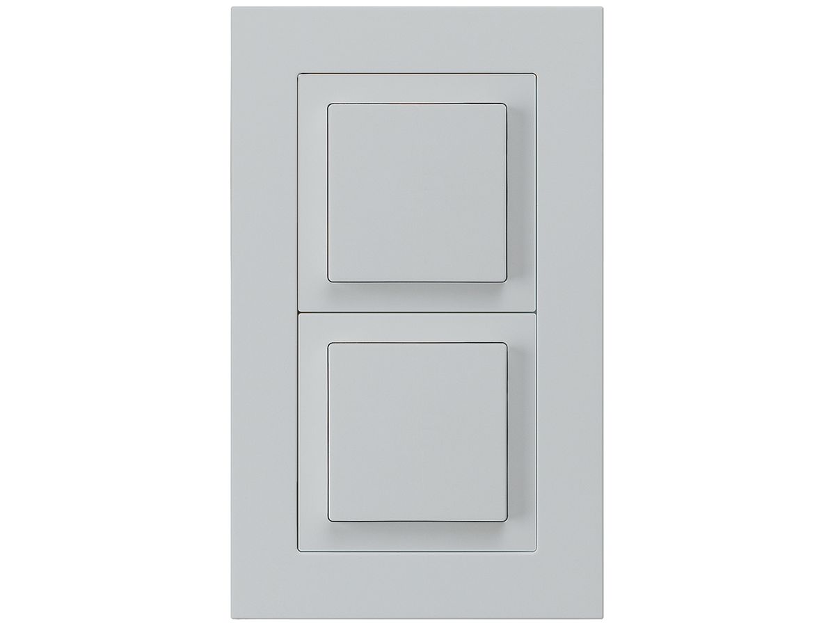 UP-Kombination kallysto.pro Gr.I-I vertikal Schalter S3+Impulstaster lichtgrau