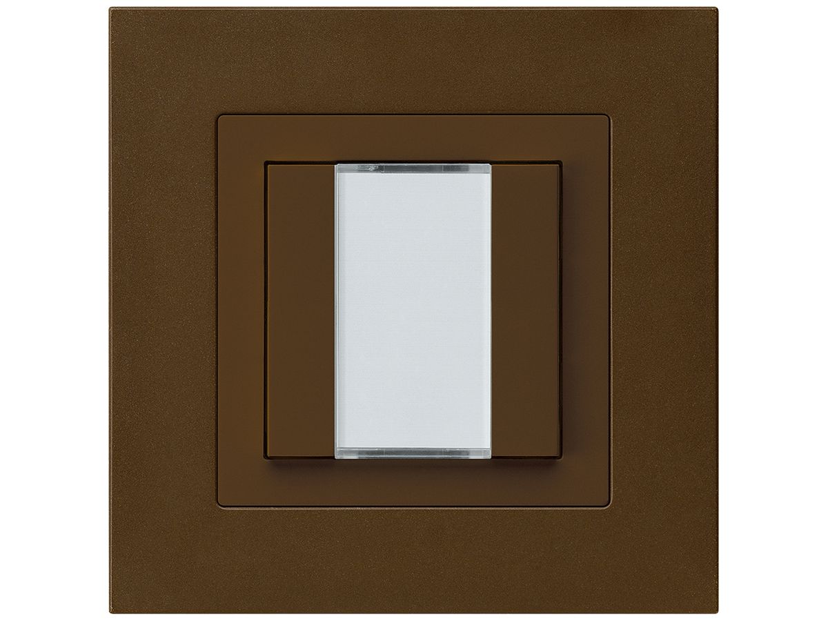 UP-Taster kallysto.pro KNX 2×s/e-link braun