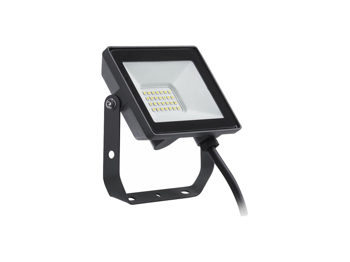 LED-Strahler MAZDA BVP008 10W 950lm 4000K IP65 110° 107×102mm schwarz