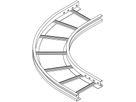 Bogen Lanz 90° für Weitspann-Multibahn 400×60mm ZMA