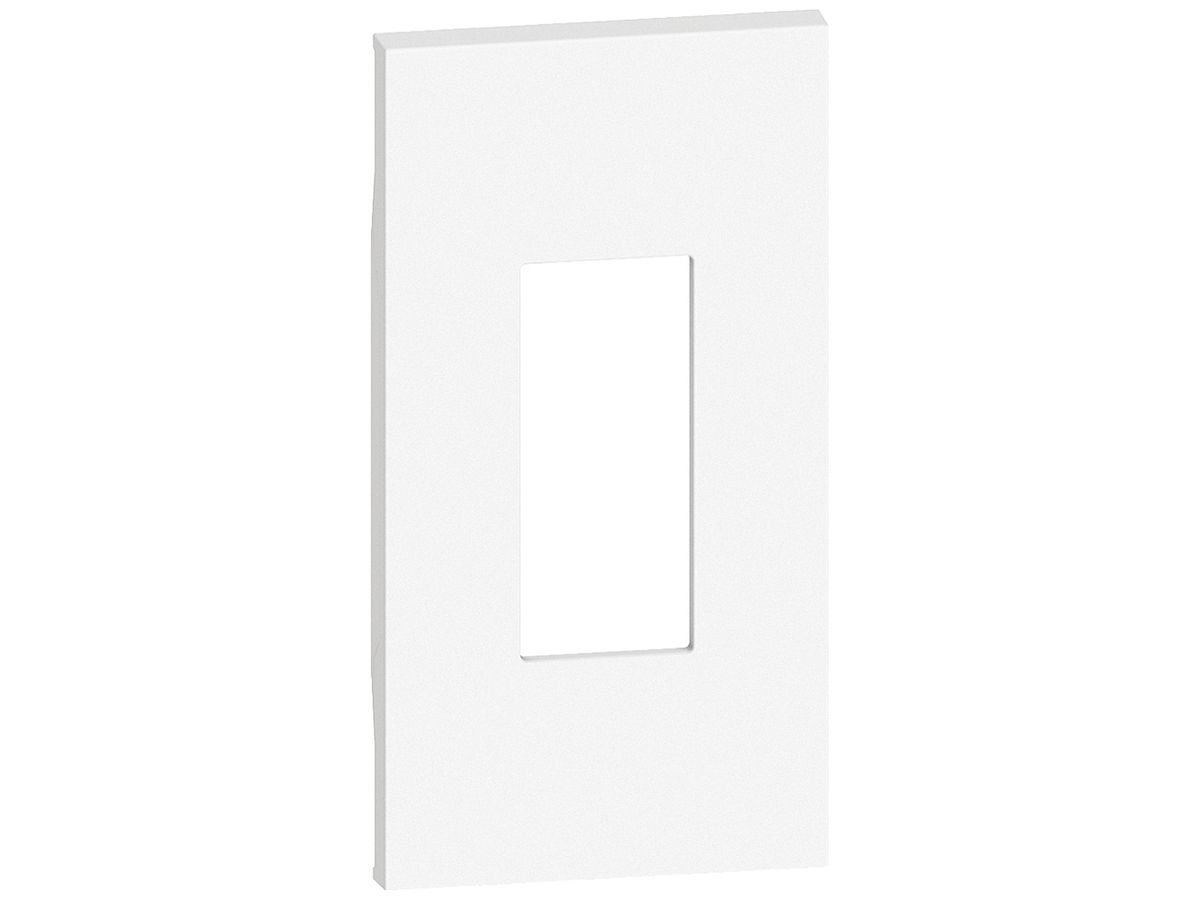 Abdeckung Living Now 2 Module für RJ45 oder RJ11 weiss
