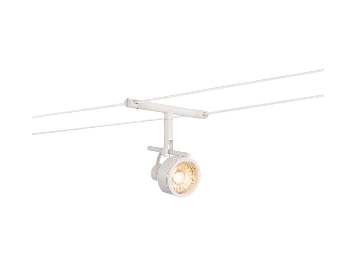 Seilleuchte SLV SALUNA für TENSEO, GX5.3 35W IP20 weiss