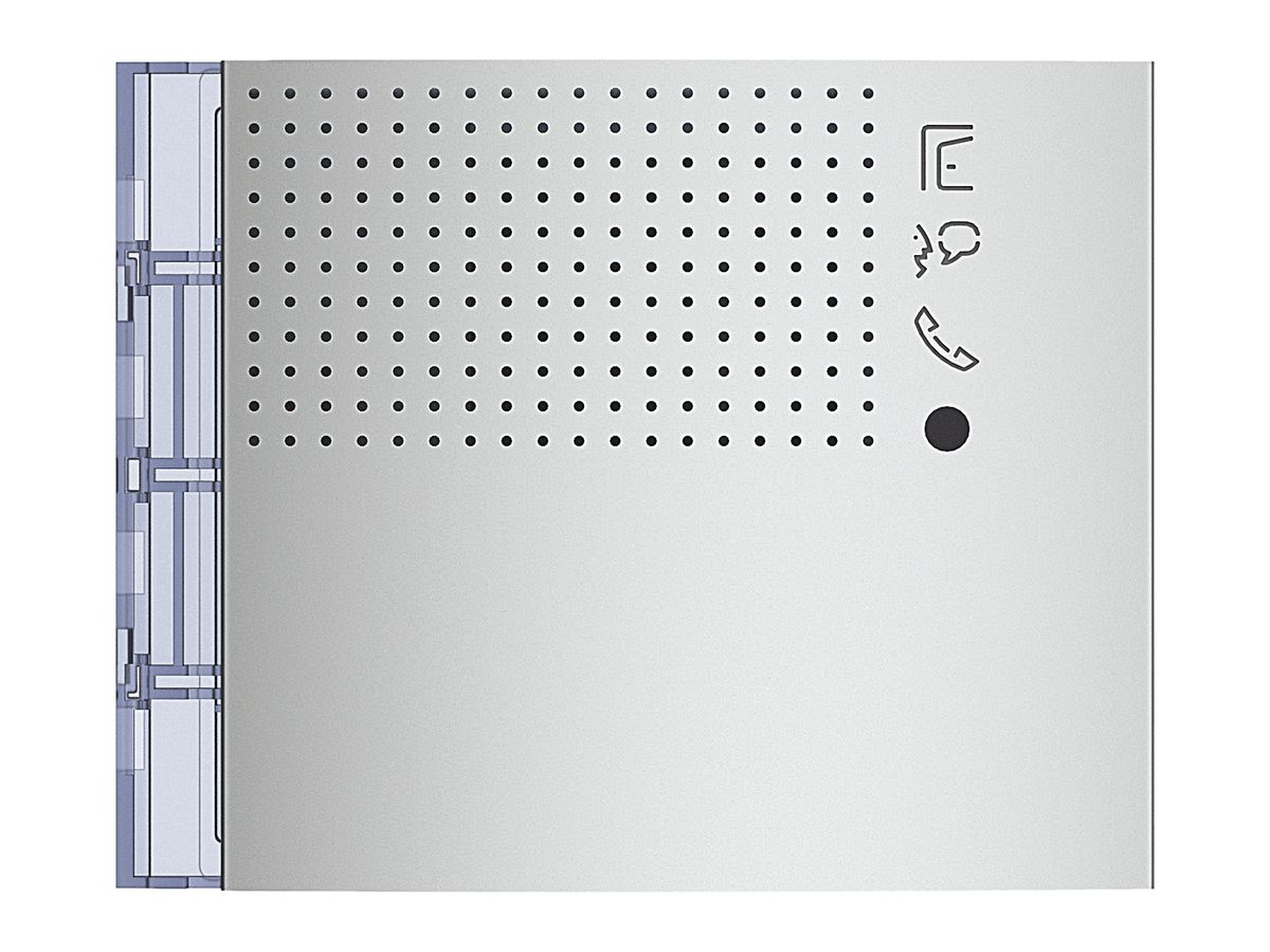 Frontblende für Tür-Lautsprecher-Modul Sfera aluminium