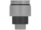 Adapter für Einlochmontage WERMA EM, grau