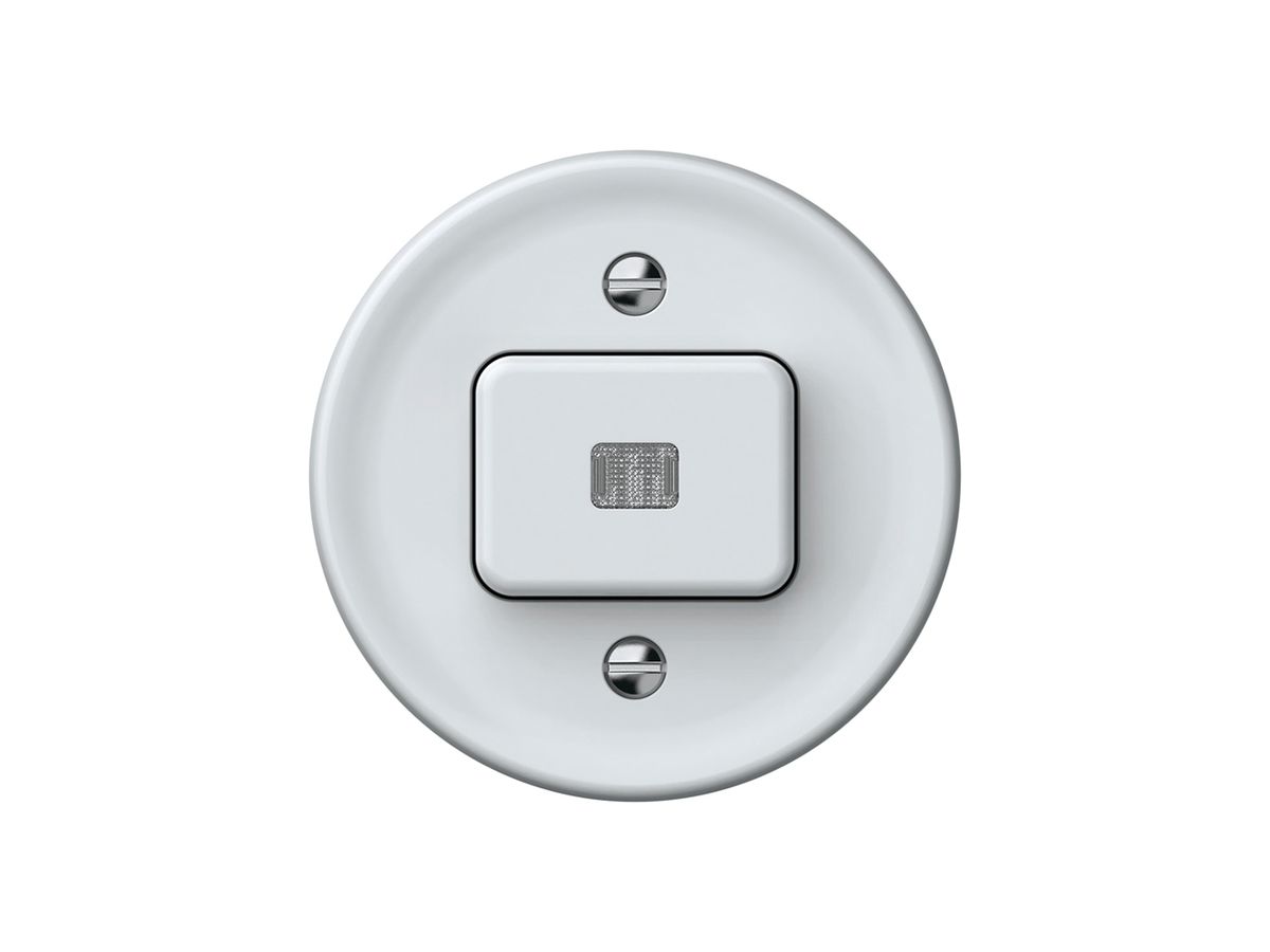 Frontset origin Schalter/Taster beleuchtet 60×60mm ws