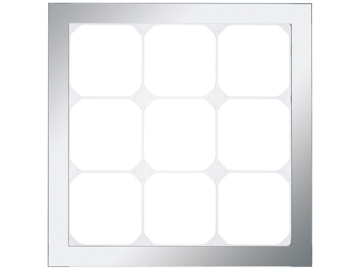 Abdeckrahmen KAL.art 3×3 214×214mm Spiegelglas