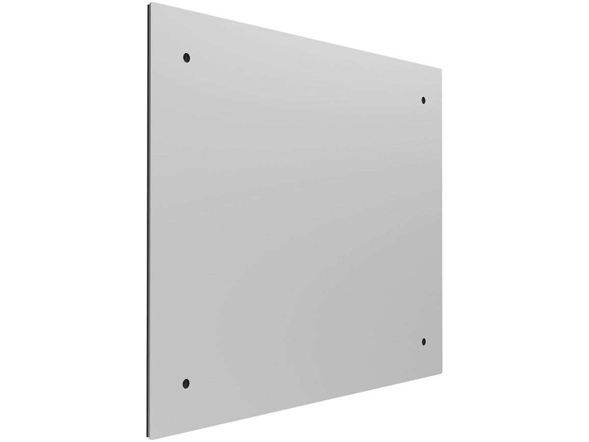 Nassdeckel zu Multibox XXL m.Dichtung&Schrauben 450×350×2mm Alu-eloxiert