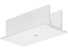 EB-Blindabdeckung Sylvania OneTrack Endeinspeiser Polycarbonat 95×31mm weiss