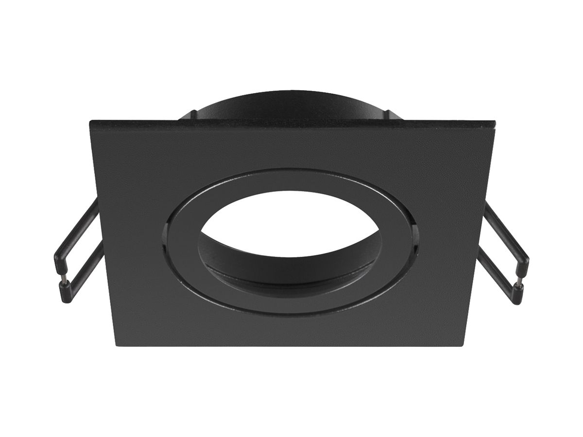 Einbaurahmen SLV NEW TRIA 68 Aluminium 82×82×26mm schwarz