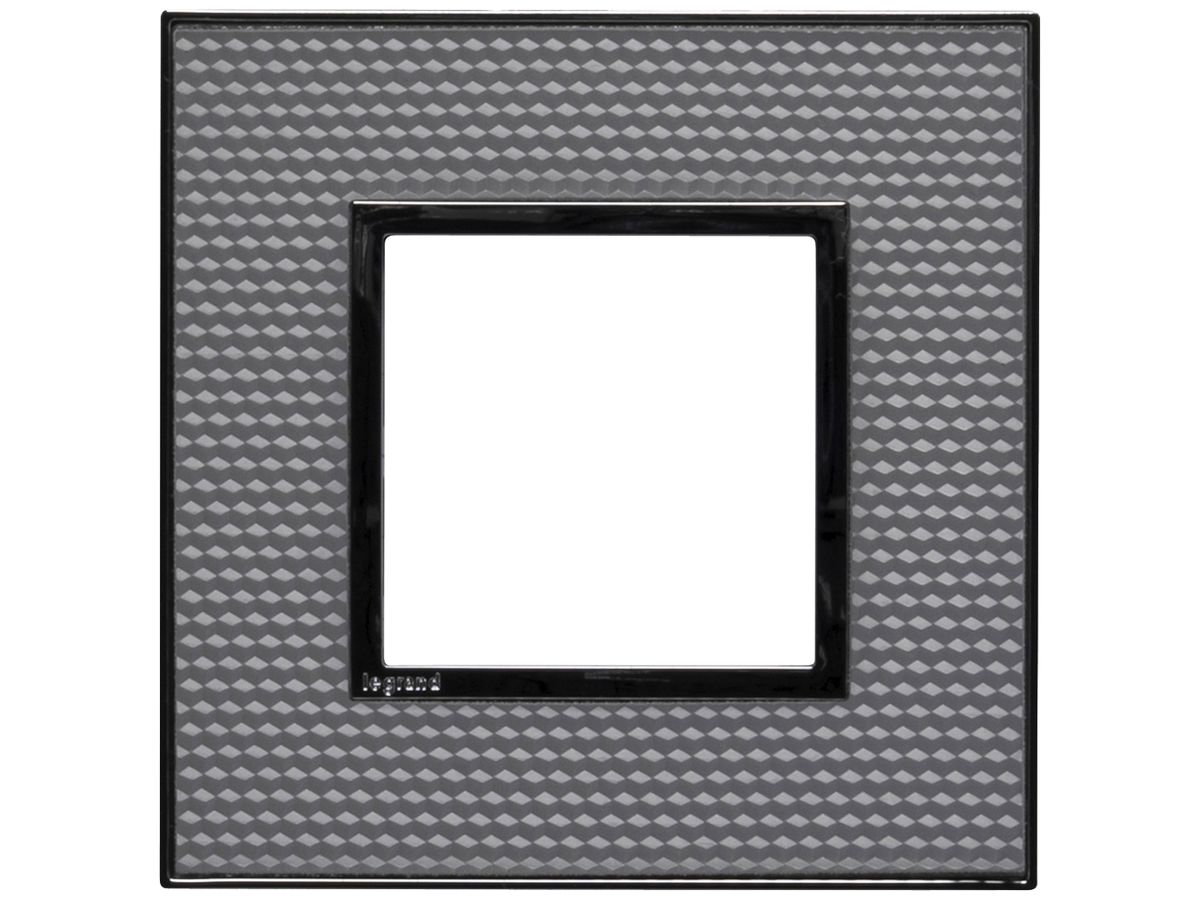 UP-Kopfzeile Legrand Arteor 1×1 horizontal und vertikal 92×92mm Cube