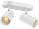 Spot SLV ASTO TUBE GU10 2×10W Ø70×125mm weiss