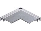 Flachwinkel tehalit BKB Oberteil Wanne Inneneck für Bodenkanal 200×348×3mm