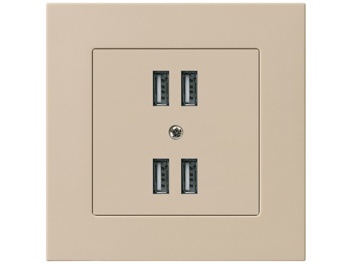 UP-Steckdose 4×USB kallysto.pro 2400mA beige