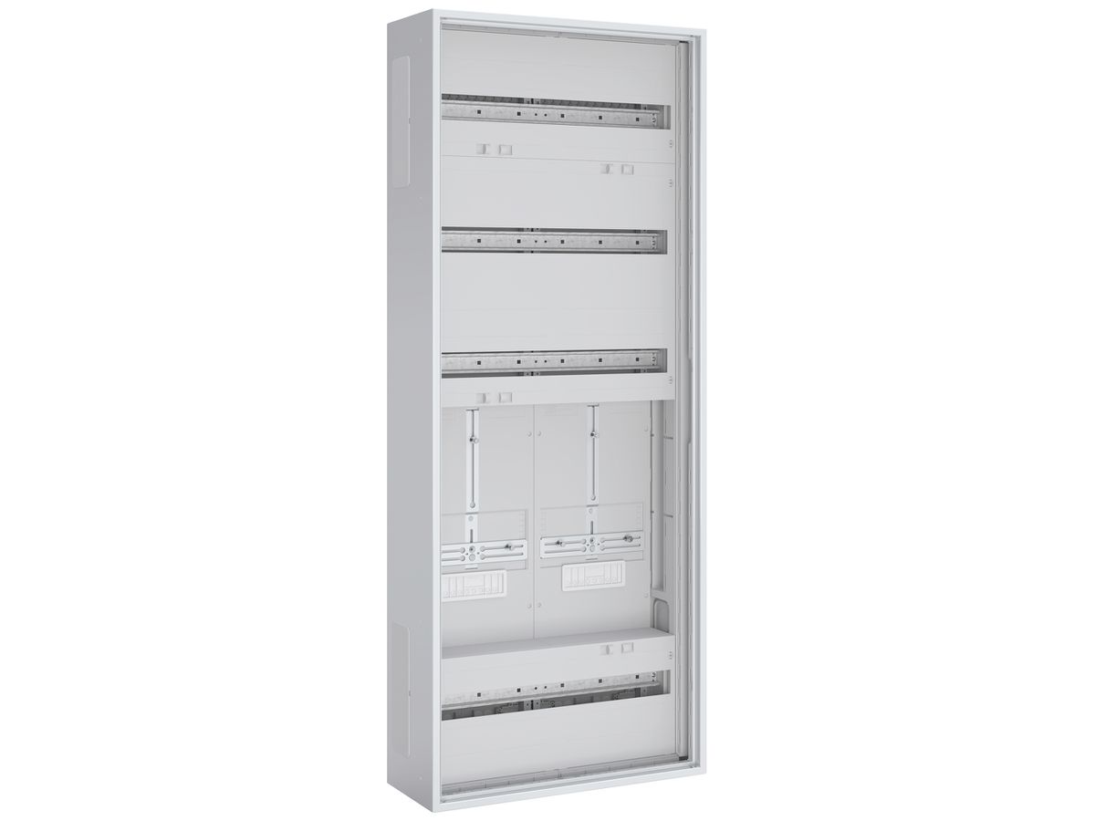 UP-Verteiler PrismaSeT XL IP44 4 Reihen 2 Zählerplätze 550×1400×210mm