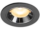 LED-Downlight SLV NUMINOS XS 6.9W 950lm 3000K WB DALI Ø55 sz/cr