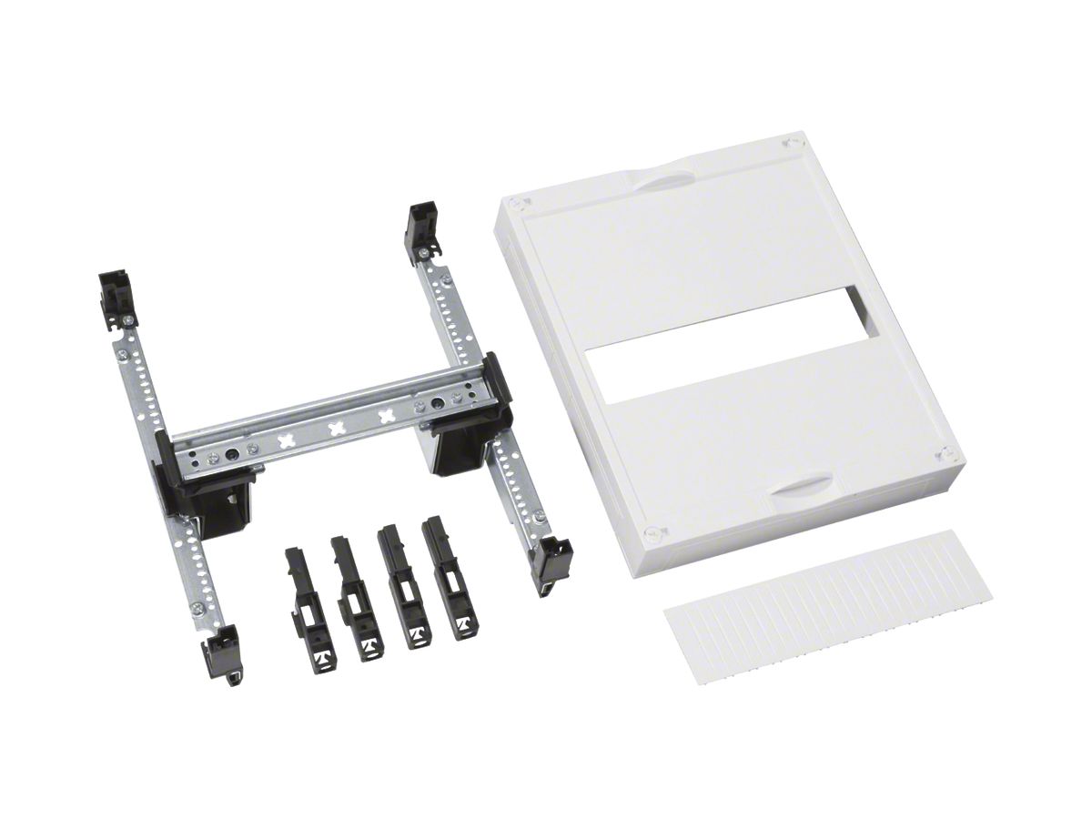 Baustein Hager univers N 300×250mm für SLS-Hutschiene