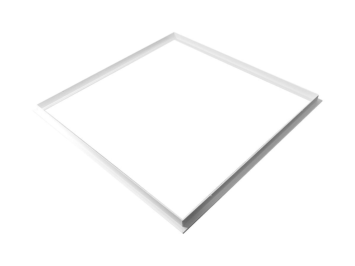 Einbaurahmen DOTLUX Aluminium 652×652×24mm weiss
