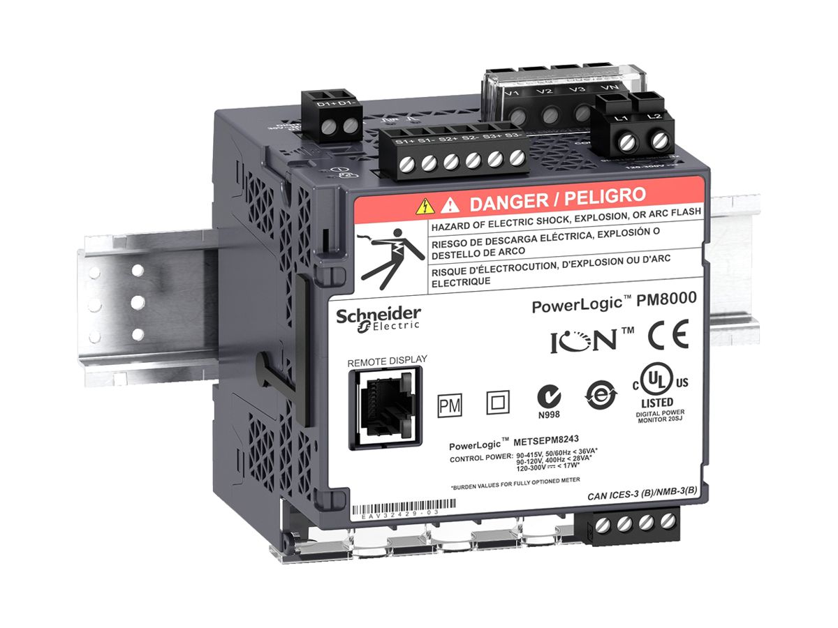 REG-Netzanalysator Klasse S PM8243 ohne Display 512MB 256 Samples/Periode AC/DC