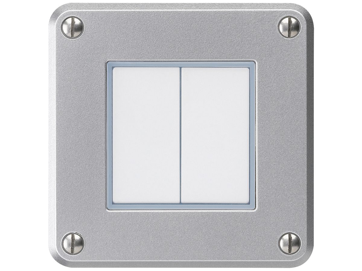 UP-Druckschalter robusto IP55 Schema 3+3 aluminium