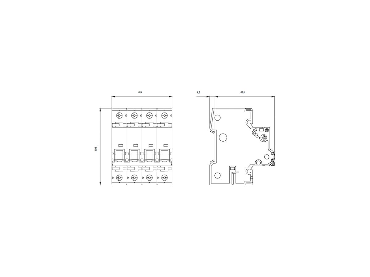 Leitungsschutzschalter C 3×16A +N