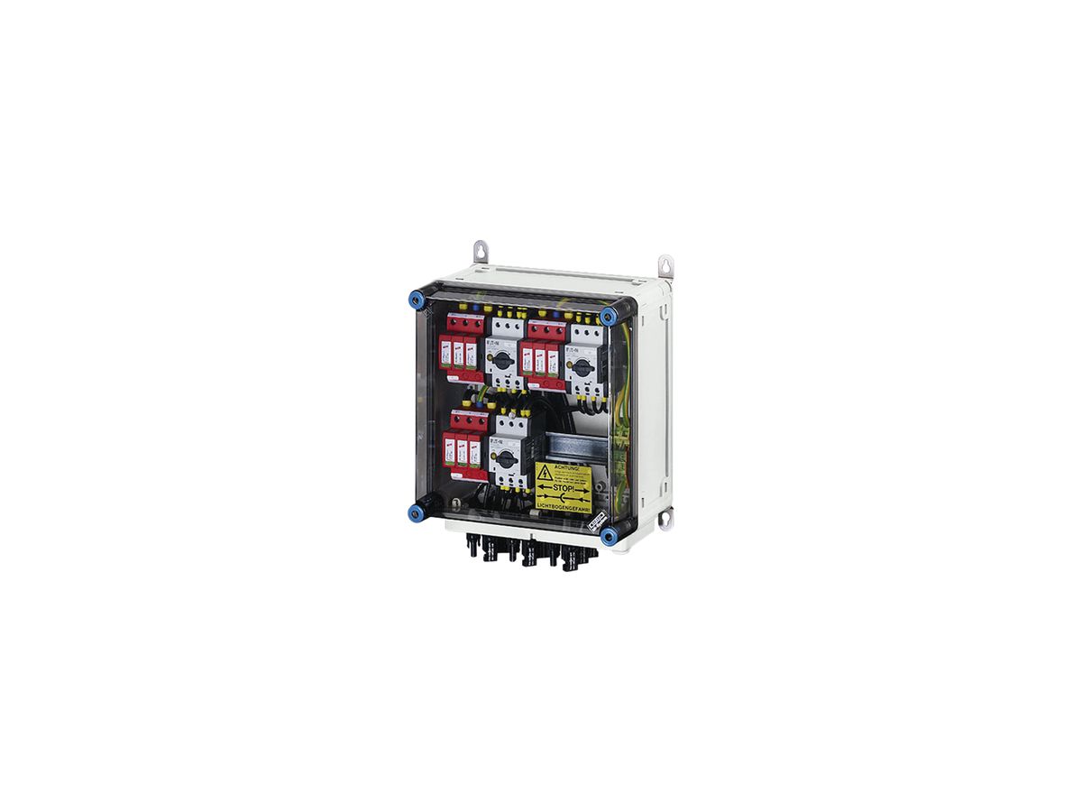 PV Kasten ENYSUN Mi PV 2263 mit MC4-Stecker 3×Überspannungsableiter+Freischalter