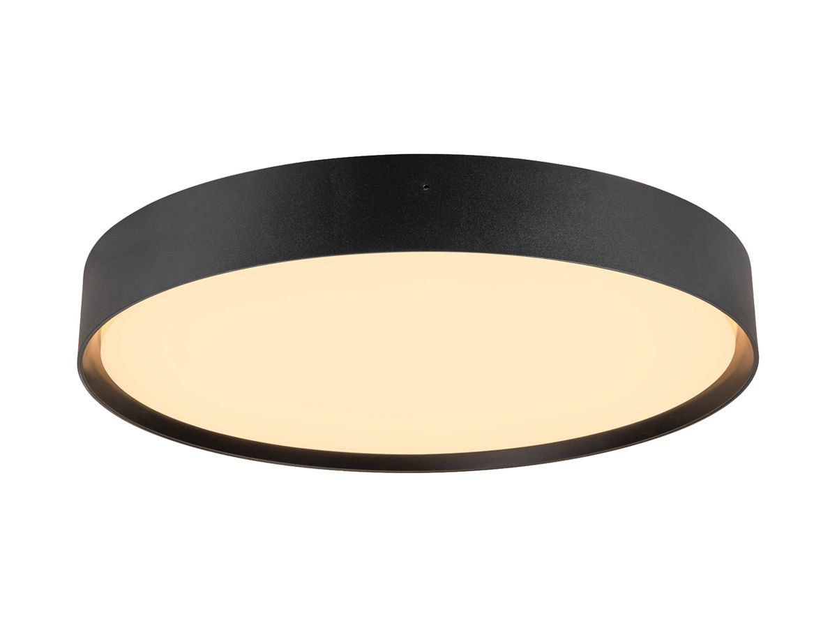 LED-Decken-/Wandleuchte SLV DECONA 42 23W 2260lm 927/930 IP44 DIM Ø420 schwarz
