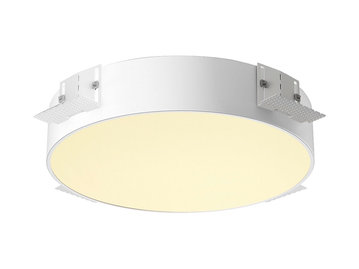 EB-LED-Deckenleuchte SLV MEDO 40 16W 2350lm 930/940K 80° Ø380mm weiss