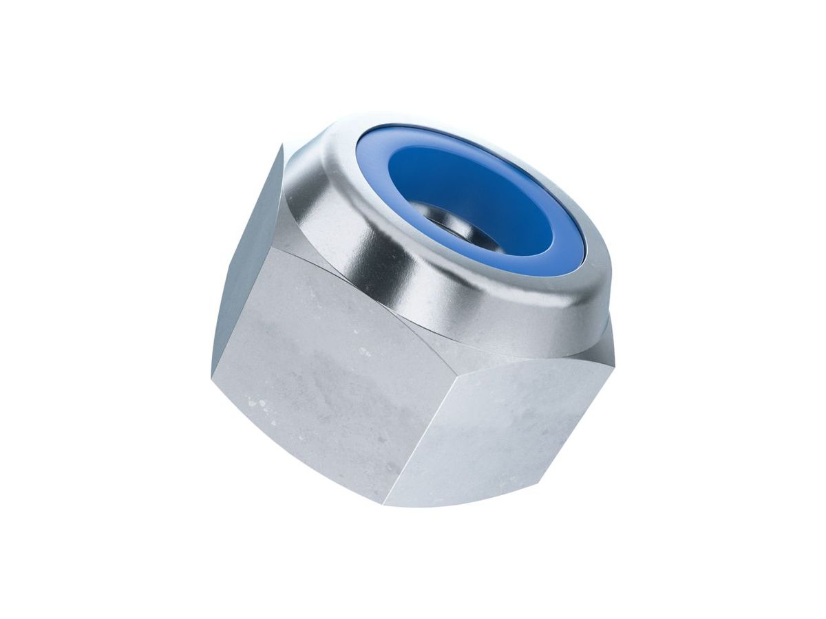 Mutter FERRONORM M10 1.5mm Stahl 8 unbehandelt Zink
