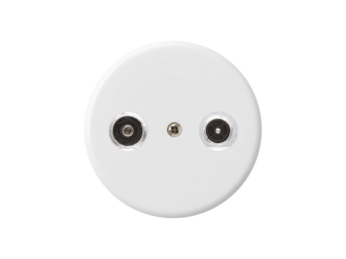 Antennendose basico TV-R Bauart A 10.5dB 2GHz weiss
