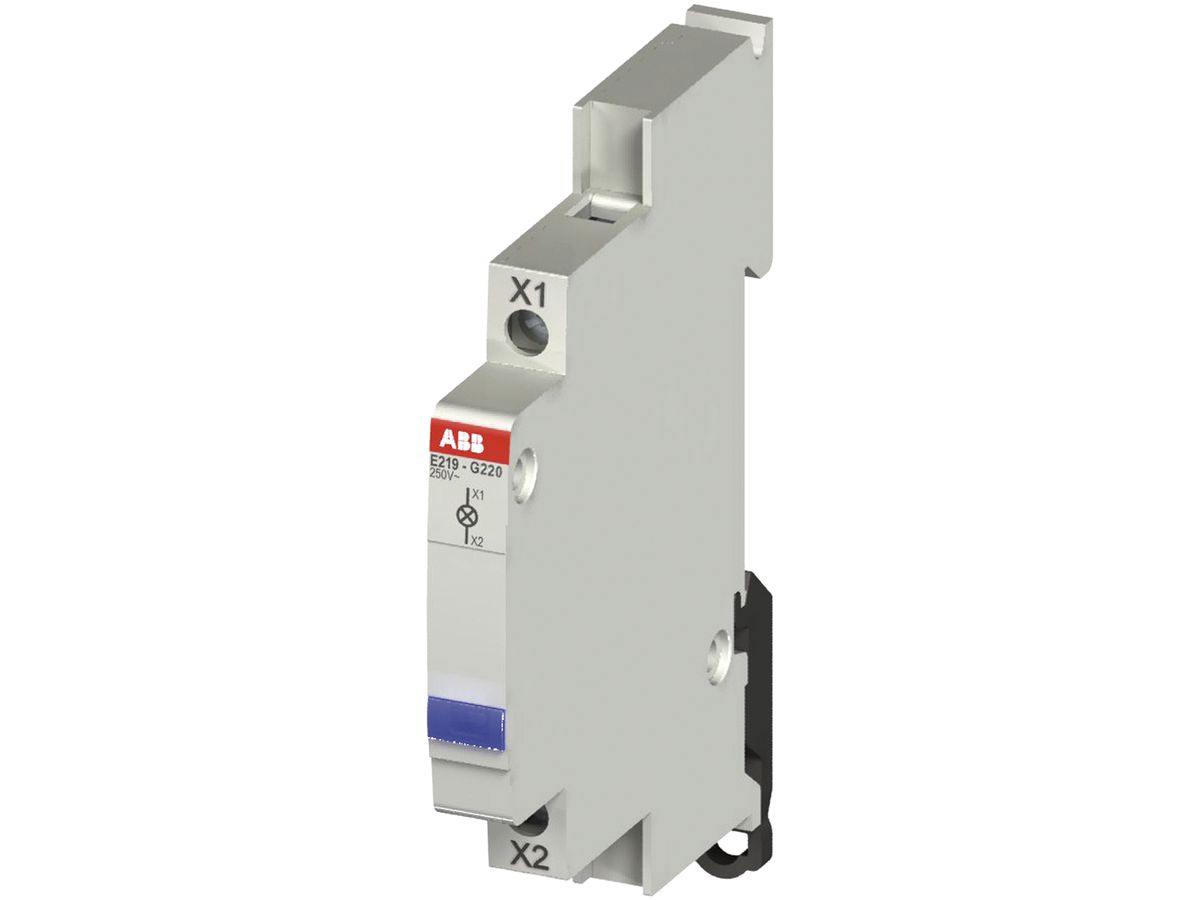 Leuchtmelder ABB LED 220VDC blau