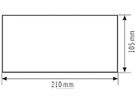 Piktogramm-Satz ESYLUX SLB 21m Pfeil R/L/U/O 230×120mm