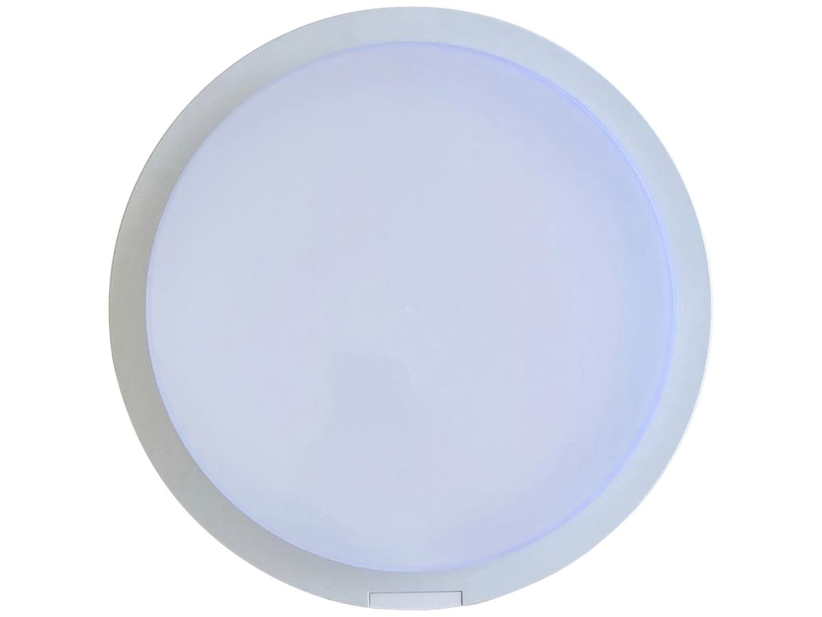 LED-Wandleuchte Z-Licht RondoLED 4.5W 500lm 3000K IP65 Ø250mm weiss
