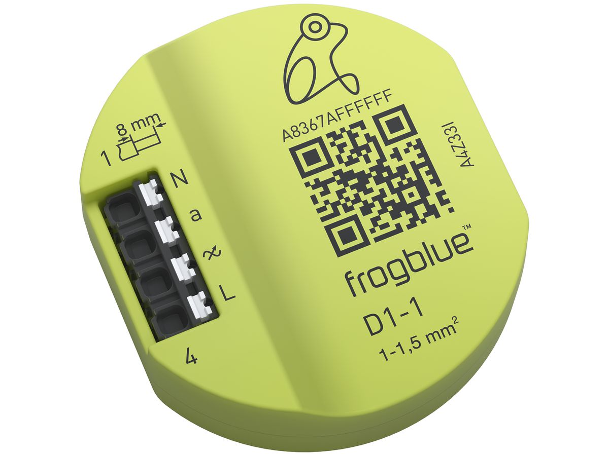 EB-RF-Dimmaktor frogblue frogDim1-1, 1-Kanal 230V 300W, 1 Eingang