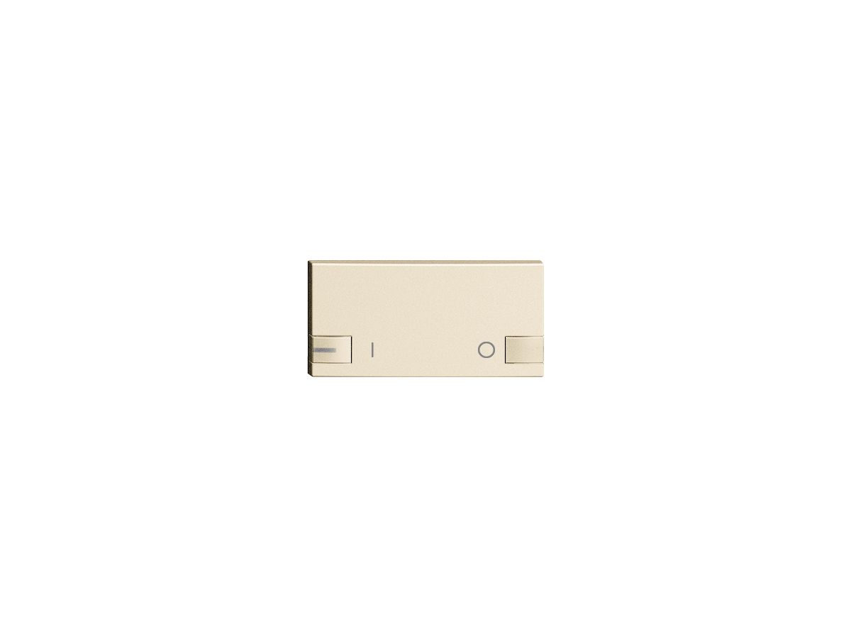 Taste 1/2 ZEP, I-0, 1 LED crema