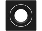 Zierring LEDVANCE SP CBO ADJ 82×82mm Aluminium schwarz