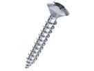 Linsenkopf-Spanplattenschraube Ferronorm T15 3.5×16mm verzinkt ohne Schaft