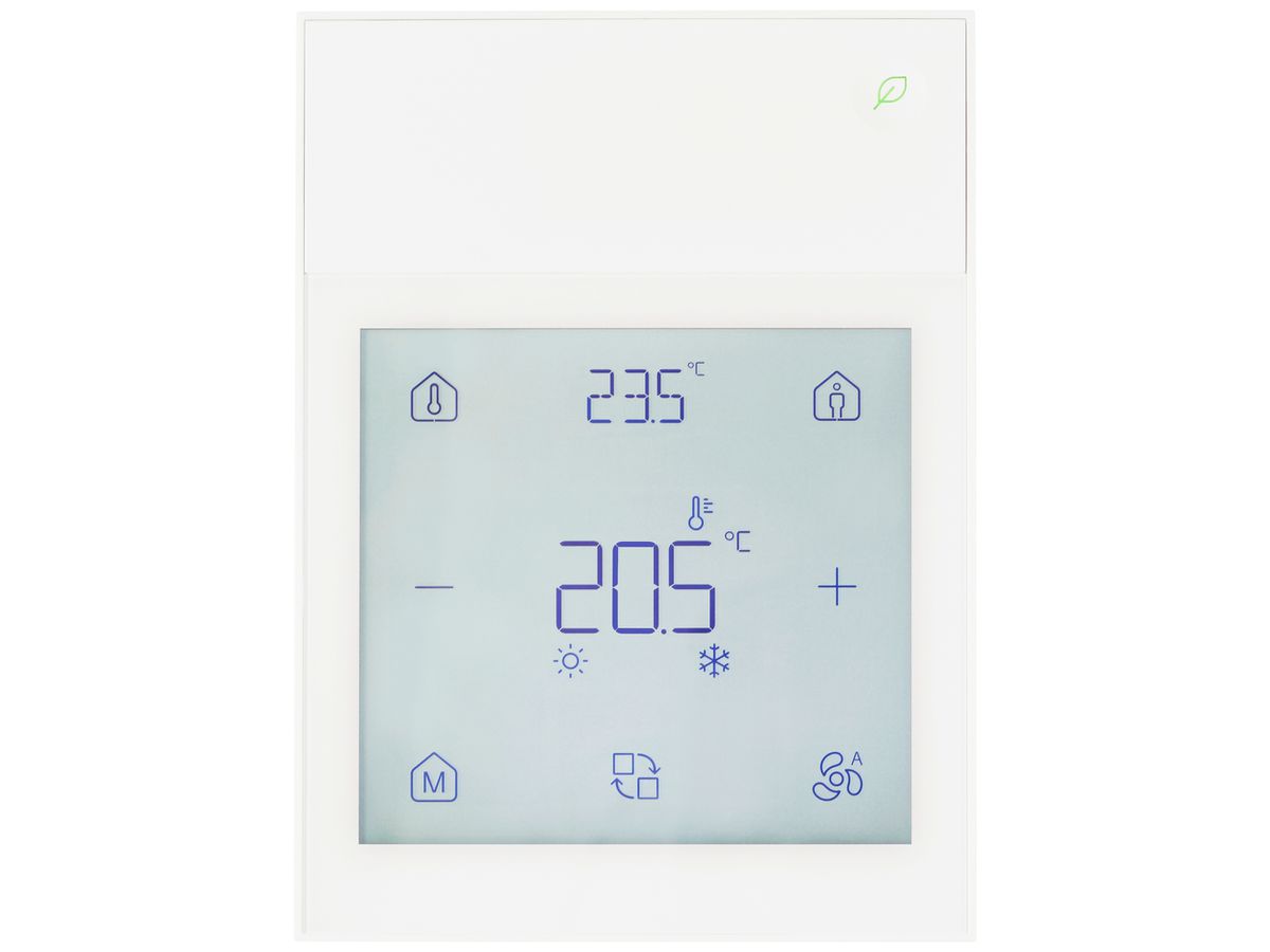 AP-Bediengerät KNX Siemens QMX6.P34 Touchscreen Temp weiss