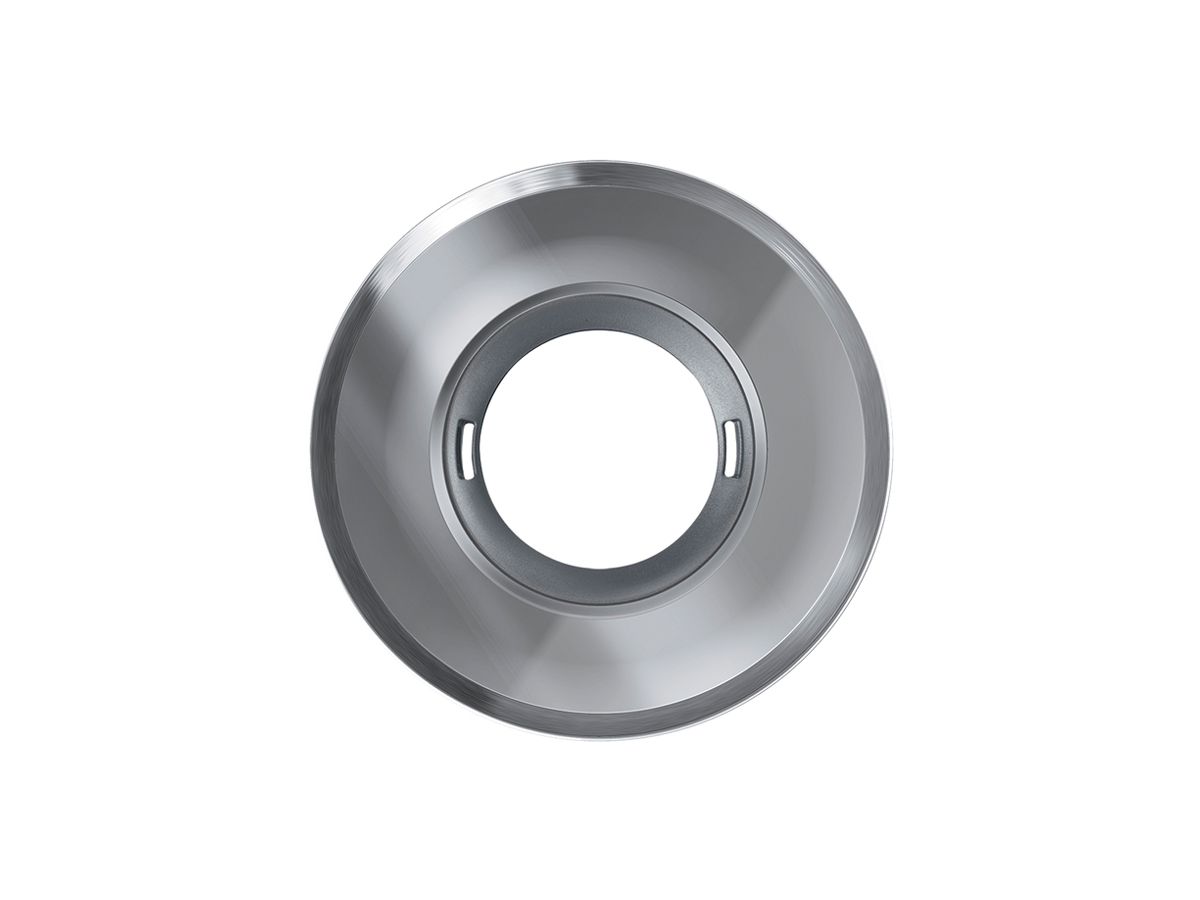 Abdeckung ESYLUX für Melder FLAT Glas glänzend rund betongrau