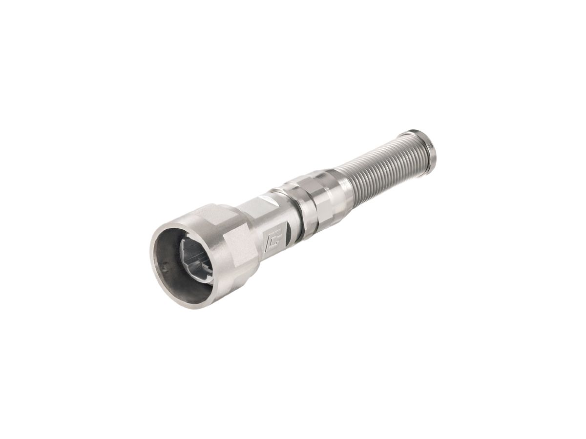 Steckergehäuse Weidmüller V1 Bayonett Metall Knickschutz, IP67