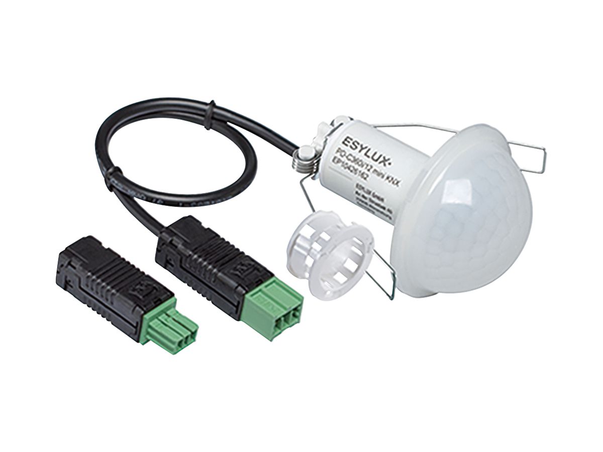 EB-Präsenzmelder KNX ESYLUX PD-C 360i/12 mini KNX, opal matt