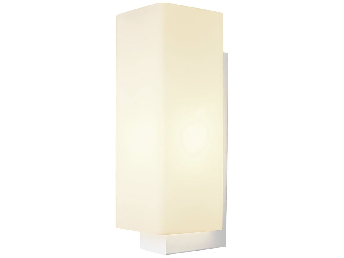 Wandleuchte SLV QUADRASS E27 40W 280×125×95mm weiss