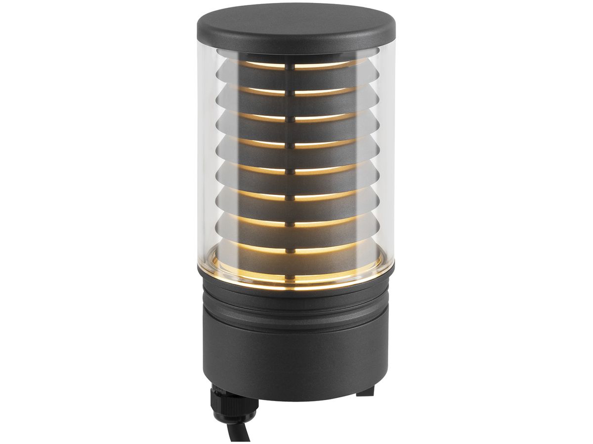 LED-Leuchtenkopf SLV M-POL M Louver 11W 210lm 927/930 IP65 Ø122.6mm anthr.