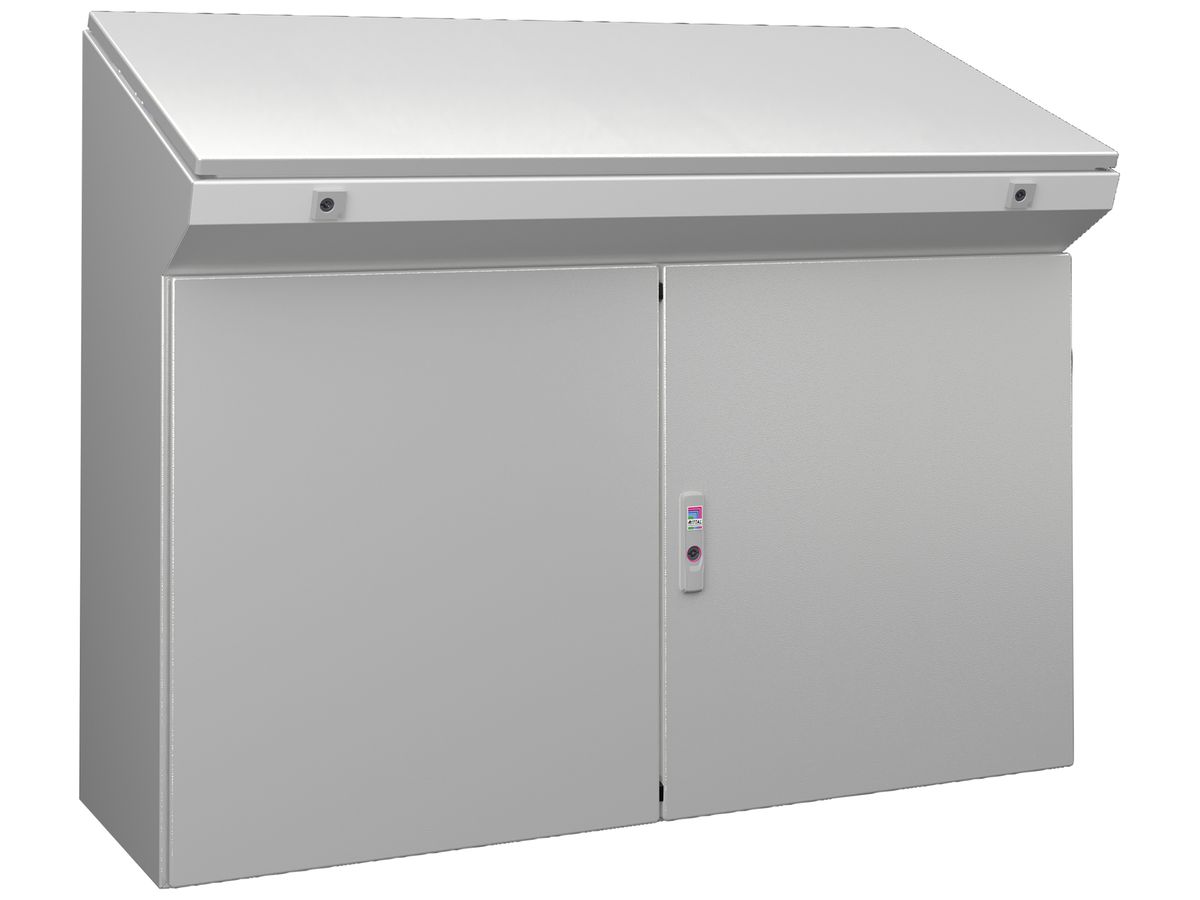 Standpult Rittal TP 6742.600 1200×975×400mm 2-türig grau IP55