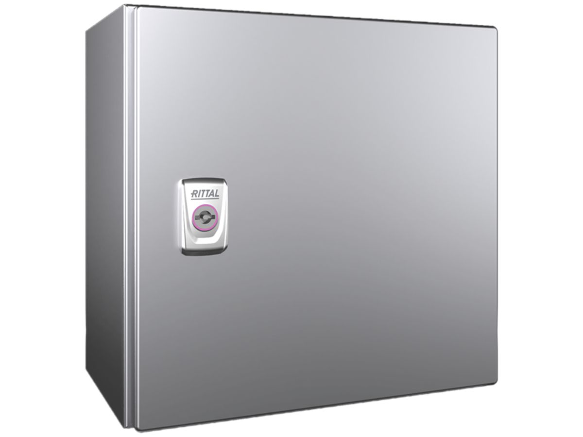 Kompakt-Schaltschrank Rittal AX, 1-türig, IP66, 300×300×210mm, Edelstahl V2A
