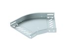 Bogen BET RB 45° 35×200mm Stahl bandverzinkt