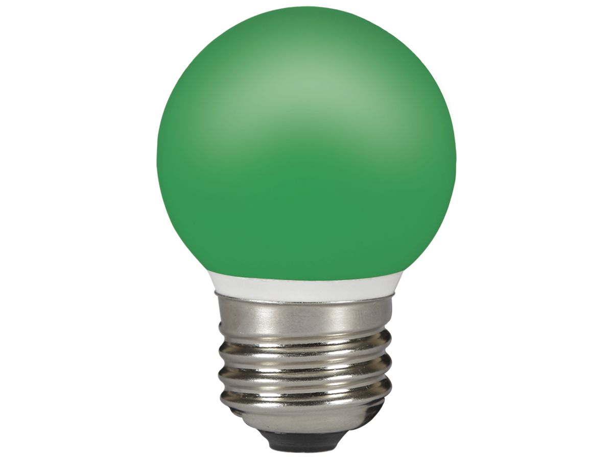 LED-Lampe ToLEDo Ball E27 0.5W IP44 Green