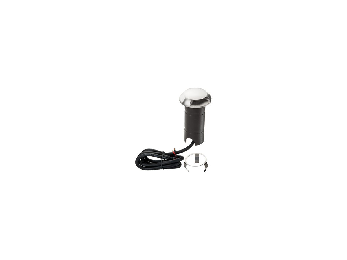EB-LED-Bodenleuchte SG Luna Deco 3O IP67 4W 16lm 3000K Ø60×90mm schwarz